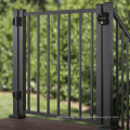 Aluminum Residential  Pedestrian Gate Side Door with High security and Mordern Style